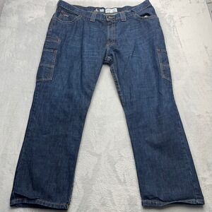 LAPCO FR Flame Resistant Dark Wash Denim Carpenter Jeans Men Size 44x30